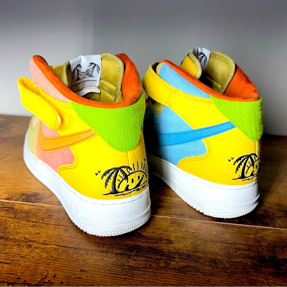 2022 Air Force 1 Mid '07 LV8 Next Nature 'Sun Club' Sneakers 👟